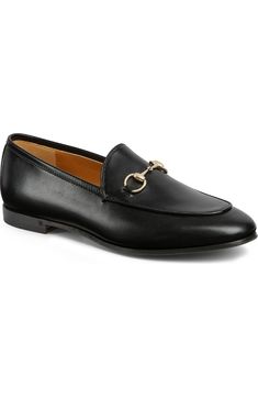 Gucci Jordaan Bit Loafer (Women) | Nordstrom Fall Loafers, Gucci Jordaan, Back To School Shoes, Bit Loafers, Loafer Women, Summer Sneakers, Preppy Casual, School Shoes, Brown Shoe