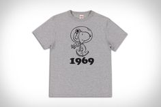 Snoopy 1969 Tee | Uncrate Tech Books, Peanuts By Schulz, Charlie Brown And Snoopy, The History, Nasa, A Year, Dates, Snoopy, Mens Graphic Tshirt