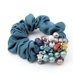 Hair Pins Diy, Rubber Band Crafts, Scrap Fabric Crafts, Diy Fashion Accessories, Handmade Hair Accessories