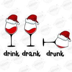 Santa Drink, Christmas Card Photo Ideas, Drink Drank Drunk, Christmas Drinking, Christmas Card Art, Holiday Quotes, Wine Quotes, Drink Wine, Funny Christmas Cards