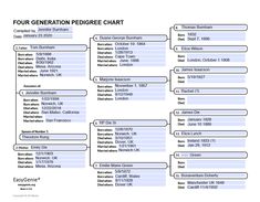 the four generation federal chart is shown