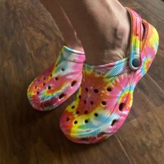 This Listing Is For Size 8. I Have 6-10 If You Need Another Size. Flexible And Comfort Wear Comfortable Closed Toe Beach Clogs, Multicolor Round Toe Clogs For Beach, Comfortable Pink Clogs With Cushioned Footbed, Pink Slip-on Flip Flops, Pink Beach Clogs For Summer, Fun Beach Clogs For Summer, Fun Non-slip Summer Clogs, Pink Casual Slip-on Flip Flops, Pink Summer Beach Clogs