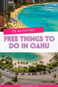 Explore free things to do in Oahu with this comprehensive guide to Oahu activities. Ideal for Hawaii trip planning, it offers Hawaii vacation tips and highlights top Hawaii activities for an unforgettable Hawaii vacation. Oahu Activities, Things To Do On Oahu, Hawaii Activities, Visit Usa, Hawaii Oahu