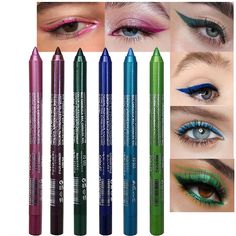 PRICES MAY VARY. Colored MATTE EYELINER:Pack of 4 different colors waterproof liquid eyeliner,include white eyeliner,black eyeliner,purple eyeliner,Dark Light Blue Green eyeliner. PERFECT EYE MAKEUP:The four different color set waterproof liquid eyeliner pen tip has smooth lines, unique light weight, and water-soaked texture, which can easily slide, and then dry smoothly, making you eye-catching in any occasion for this color set eyeliner Quick eye Makeup Remover:4 different color set waterproof Quick Eye Makeup, Matte Eyeliner, Purple Eyeliner, Green Eyeliner, Eyeliner Black, Liquid Eyeliner Pen, Waterproof Liquid Eyeliner, White Eyeliner, Best Eyeliner