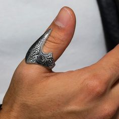 Turkish Ottoman Thumb Ring Solid 925 Sterling Silver Men's Ring IYI Kayi Tribe Dirilis Ertugrul Ring Archer Bowman Ring Handicraft Gift Product Info: Metal: Sterling Silver Stone: No Stone From: Made In Turkey Stamped: 925 Shipping: Handling Time: 1 - 2 Bussiness days Estimated Delivery Time: 1 - 20 Bussiness days Warning: Contact with substances such as cream, perfume, alcohol, bleach should be avoided. Thumb Rings Men, Turkish Rings, Dirilis Ertugrul, Turkish Ottoman, Sterling Silver Mens Rings, Thumb Ring, Mens Silver Rings, Sterling Silver Mens, Thumb Rings