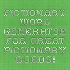 a green book cover with the words'dictionary word generator for great dictionary words '