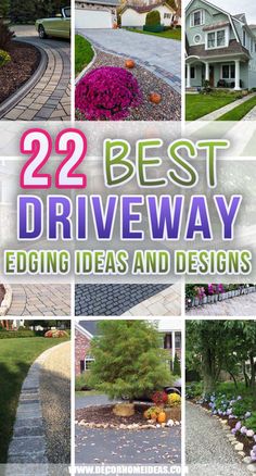 the best driveway edging ideas and designs