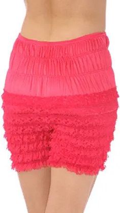 Pettipant N24 Women's Sexy High Waist Ruffled Petti pants - Raspberry malcomodes-biz.myshopify.com Pink Lace Bottoms For Spring, Red Ruffled Shorts For Spring, Fitted Short Bloomers For Summer, Fitted Short Summer Bloomers, Fitted Pink Bottoms With Lace Trim, Pink Party Bottoms With Lace Trim, Spring Pink Nylon Bottoms, Stretch Mini Bottoms With Lace Trim, Fitted Short Bottoms With Ruffles