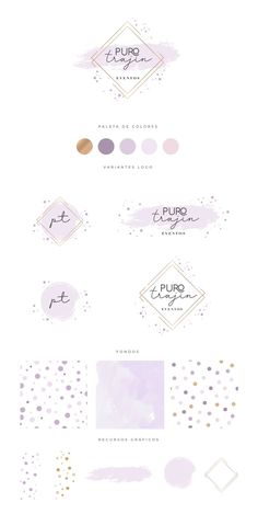 Brand. Logo. Branding. Imagen de Marca. Wedding Planner Flower Mood Board, Wedding Planner Branding, Soap Branding, Planner Branding, Business Mood Board, Website Mood Board, Media Branding Design, Social Media Branding Design, Social Media Branding