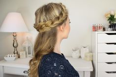 Wedding Hairstyles Waves, Braided Cornrows, Braid Crown Tutorial, Dutch Braid Ponytail, Natural Dark Hair, Crown Braids, Fishtail French Braid, Best Wedding Makeup, Flower Braids