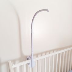 This is a baby mobile arm which is made of plastic, has no sharp edges. This crib mobile holder consists of 3 main parts that you will need to put together and attach it to a crib, it is very easy to do.  I test every nursery mobile hanger before shipping.  Dimensions: Overall length about 24" -25" (60 cm).   Hanging advice: Do not hang this cot mobile arm directly above a baby, it's not good for baby's vision development. It is better to attach a nursery mobile arm with a mobile in the center o Baby Mobile Arm, Baby Vision, Mobile Hanger, Play Mobile, Pack N Play, Cot Mobile, Mobile Holder, Nursery Mobile, Crib Mobile