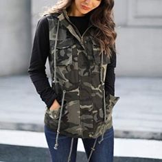 Camouflage Vest Women Cargo Utility Fits True To Size Holiday Minimalist, Tiktok Y2k, Mini Shoes, Contemporary Western, Olive Green Vest, Camo Vest, Backpacks Accessories, Y2k Skirts, Vest Women