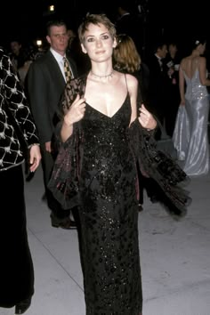 Prom Dress Inspo, Oscar Dresses, Academy Award, Prom Dress Inspiration, Winona Ryder, Oscar Party, Prom Looks, Grad Dresses, Golden Globe