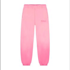 New In Perfect Conditions Exclusive Out Of Stock Size 2x But Has Elastic Waist Band Can Fit Much Smaller Oversized Though I Really Like Them Just Don’t Wear Often So Rotating Open To Trade For Aviator Nation, Free City, Or Lulu :)) Price Somewhat Negotiable Pink Sweatpants, Free City, Aviator Nation, Just Don, Waist Band, Pink White, Pant Jumpsuit, Elastic Waist, Sweatpants