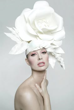 Paper Headpiece, Couture Hats, Crazy Hats, Kentucky Derby Hats, Fancy Hats, Love Hat, Fancy Hairstyles, Flower Hats, Wedding Hats