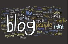 the word blog written in different languages on a black background with other words surrounding it