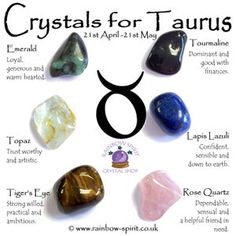 Crystals For Taurus, Crystal Healing Chart, Taurus Zodiac Facts, Zodiac Book, Crystal Energy