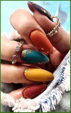 Jewel Tone Nails, Beautiful Nail Art Designs, Trends Nails, Jewel Tone Colors, Fall Acrylic Nails, Nails 2021, 2022 Trends, Beautiful Nail Art