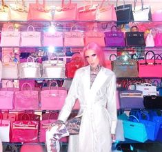 Bag Closet, Closet Tour, Best Designer Bags, Replica Designer Handbags, Chanel Purse, Hermes Handbags, Jeffree Star, Todays Outfit, Fashion Today