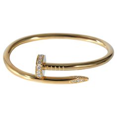 Cartier Juste Un Clou Bracelet in 18k Yellow Gold 0.58 CTW PRIMARY DETAILS SKU: 132275 Listing Title: Cartier Juste Un Clou Bracelet in 18k Yellow Gold 0.58 CTW Condition Description: Translating to 'just a nail', the Juste Un Clou collection from Cartier is one of the Maison's most celebrated styles. The collection was born in the '70s and represented the brand's edgier side and flair for unique design. Retails for 13300 USD. In excellent condition and recently polished. 15 cm in length. Comes Cartier Juste Un Clou Bracelet, Jeanne Toussaint, Juste Un Clou Bracelet, Cartier Juste Un Clou, Bracelet Cartier, Modern Bracelets, Girly Jewelry, Gold Gold, Arm Band