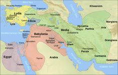 a map of the middle east showing the location of the roman empire and its major cities