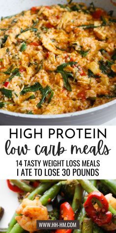 New Recipes 2022, Healthy Recipes With Protein, Healthy Loose Weight Dinner Recipes, Healthy Low Cal High Protein Meals, Low Fat Low Carb Dinner Recipes, High Protein Dinner For One, Best Low Carb Dinners, High Protein Low Cal Lunch Ideas, Foods High In Protein Low In Carbs