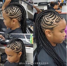 Cornrows And Braids, Gorgeous Braids, Mohawks, Braided Cornrow Hairstyles, Beautiful Braids, Girls Braids, Braids For Kids, Cornrow