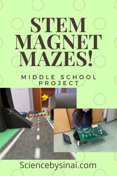 STEM magnet mazes Magnet Experiments Middle School, Magnet Maze, Magnet Lessons, Frugal Luxuries, Middle School Projects, Magnet Activities, Elementary Stem, Magnets Science, Rubrics For Projects