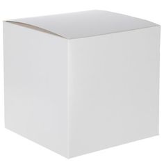 an empty white box on a white background