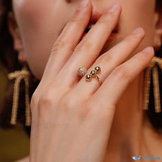 OrcaJump - Elegant Golden Open Ring with Exquisite Design Open Ring, Exquisite Design, Ring, Quick Saves, Design