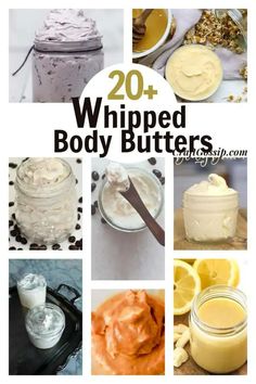 Coffee Lotion Diy Body Butter, Whipped Body Lotion Recipe, How To Make Body Butter Without Shea Butter, Diy Whipped Coconut Oil Body Butter, Diy Lotions And Body Butters, How To Make Scented Body Butter, Diy Coconut Body Butter, Diy Organic Body Butter, Diy Vanilla Body Butter