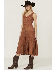 Scully Women's Lace-Up Jacquard Dress Western Wedding Guest Dresses, Barn Dance Outfit, Western Fashion Dresses, Western Wedding Guest, Hoco Dance, Country Western Dresses, Western Photoshoot, Farm Dress, Best Wedding Guest Dresses