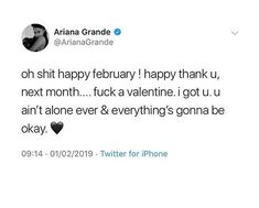 the tweet is being posted on twitter for valentine's day, which has been