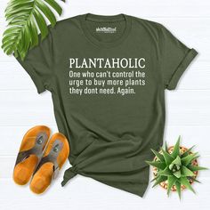 Plantaholic Shirt, Gardening Shirt, Plant Lover Shirt, Plant Mom Shirt, Gardener Shirt, Planting Addict Outfits, Planting T-Shirt Hey there! I wanted to thank you for supporting small businesses. My main priority here is to make my customers happy and see them happy with my shirts. Please do not hesitate to contact me if you have any questions or recommendations. I use the process of vinyl cutting and heat pressing to make my shirts. The shirts are relaxed fit. I'd recommend you to check the siz Aunt Outfits, Girl Mom Shirt, Uncle Tshirt, Uncle Birthday, Aunt Shirt, Spiritual Shirts, Auntie Shirts, Mother Shirts, Mommy Shirts