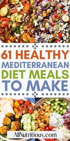 healthy mediterraneanan diet meals to make