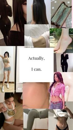 Actually I Can, Body Transformations, Dream Vision Board, Healthy Lifestyle Motivation