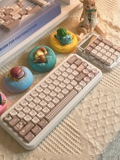 49197902364953 Cute Keyboards, Cat Keyboard, Keyboard Ideas, Cute Keyboard, Cute Keycaps