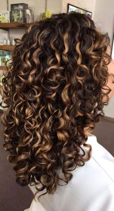 Combover Hairstyles, Highlights Curly Hair, Long Hairstyle, Cute Curly Hairstyles, Permed Hairstyles, Long Straight Hair, Easy Hairstyles For Long Hair, Curly Hair Cuts, Long Curly Hair