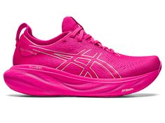 Looking for the latest version? The GEL-NIMBUS 26 shoe is here. Shop Now Pink Malibu, Barbie Colors, Awesome Christmas Gifts, Sports Shoes Women, Ask Believe Receive, Blue Patterns, Asics Women Gel, Gift Giving Ideas, Asics Running Shoes