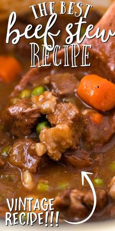 the best beef stew recipe vintage recipe