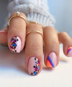 Justclassicallycassidy Profile, Summer Short Nails 2023, Summer Leopard Nails, Nails Poses, Nail Poses, Valentine Nails, Leopard Print Nails, Her Nails, Animal Print Nails