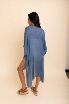 Flaunt your free-spirited style this summer with our Sun-kissed Breeze Frayed Trim Kimono! Perfect for vacations and weekend festivities, the kimono’s lightweight design is bound to keep you cool and comfortable. A layer of frayed trim along the borders adds an extra touch of texture and playfulness that is irresistible. The bright colors are bound to make you stand out so get ready to turn heads! Not only is it perfect for completing any beach-look, but also great to add a little extra flair to Sorority Rush Dresses, Bachelorette Dress, Casual Bodysuit, Rush Dresses, Free Spirit Style, Bridal Shower Dress, Shower Dresses, Jumpsuit Shorts Rompers, Free Spirited