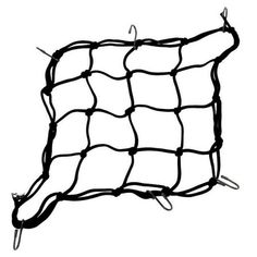 a black and white drawing of a net