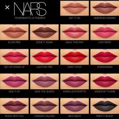 Nars Powermatte Lip Pigment Is A Liquefied Pigments With Infinite Matte Color Saturation For Lasting. Size 0.18 Oz. - Full Size. All New. -Sold Separately! -All Shade Are Listed . Nars Powermatte Lip Pigment, Nars Lip, Matte Lip Stain, Red Lipstick Makeup, Lipstick For Fair Skin, Nails Matte, Matte Lipsticks, Dry Skin Patches, Super Nails