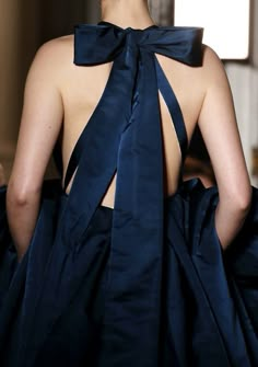 Classy Wedding Guest Dresses, Bow Fashion, St Andrew, Valentino Haute Couture, Bow Tie Dress, Grad Dresses, Blue Skies, Prom Dresses Blue, Elegant Outfit