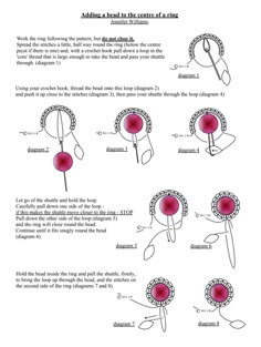 the diagram shows how to draw flowers in different ways, including petals and stems with red centers