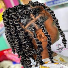 Toddlers and Tangles on Instagram: “This #protectivestyle is medium-large jumbo twist. What makes this style ideal and #girly is the short bob length, and the ability to…” Hairstyles For Little Black Girls Kids Graduation, Protective Hairstyles For Little Black Girls Easy, Kids Hairstyles Twists, Twists For Little Black Girls Hair, Hair For Black Girls Kids, Child Hairstyles Girl Black, Big Girl Hairstyles Black Kids, Hairstyles For Preteens Black, Kid Protective Hairstyles