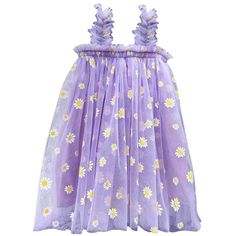 Daisy lavender Tulle Dress Lavender Tulle Dress, Boys Dresses, Dress Lavender, Daisy Dress, Yellow Daisy, Light Lavender, Girls Dresses Summer, Cute Summer Dresses, Buy Buy