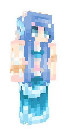 a0833c8a1817526ac555f8d67727caf6 Minecraft Pirate Skin, Minecraft Skins Mermaid, Mermaid Minecraft, Cyan Dress, Demon Dress, Mermaid Skin