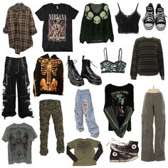 Female Lumberjack Aesthetic, Earthy Grunge Outfits Men, 90s Grunge Fashion Punk, 80s Grunge Style, Grunge Inspired Outfits, Demin Jacket Outfits, Cool Outfits Aesthetic, Edgy School Outfits, Grunge Lookbook